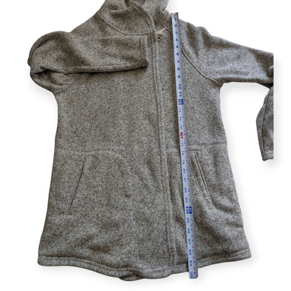 The North Face Heather Gray Wrap Jacket Large - Picture 12 of 16